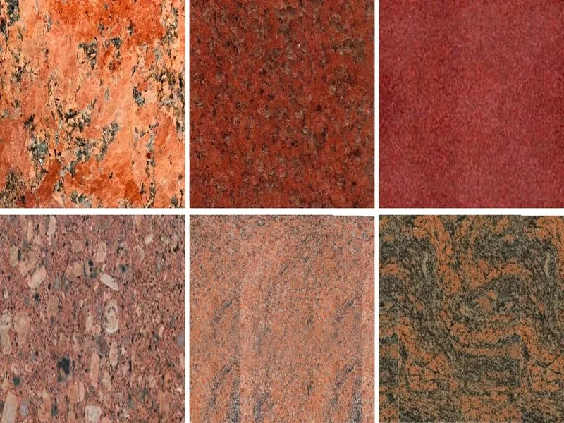 red granites in india